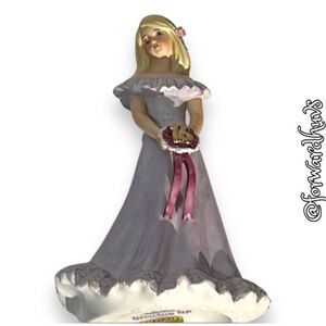 Enesco Growing Up Birthday Girls Age 16 Figurine